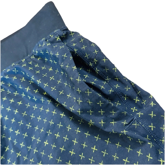 lululemon T.H.E. Short 9" Men Size:M Lined Dark Navy Athletic Gym Sport - Picture 3 of 13